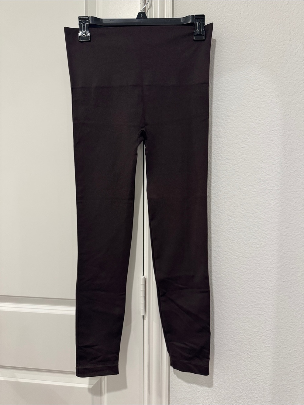 SPANX Brown High-Waist Full-Length Shaping Leggings